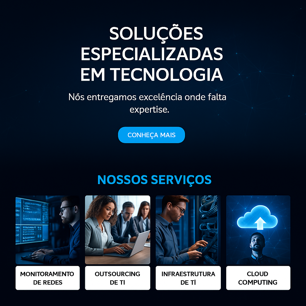 Serviços de cloud computing e armazenamento em nuvem