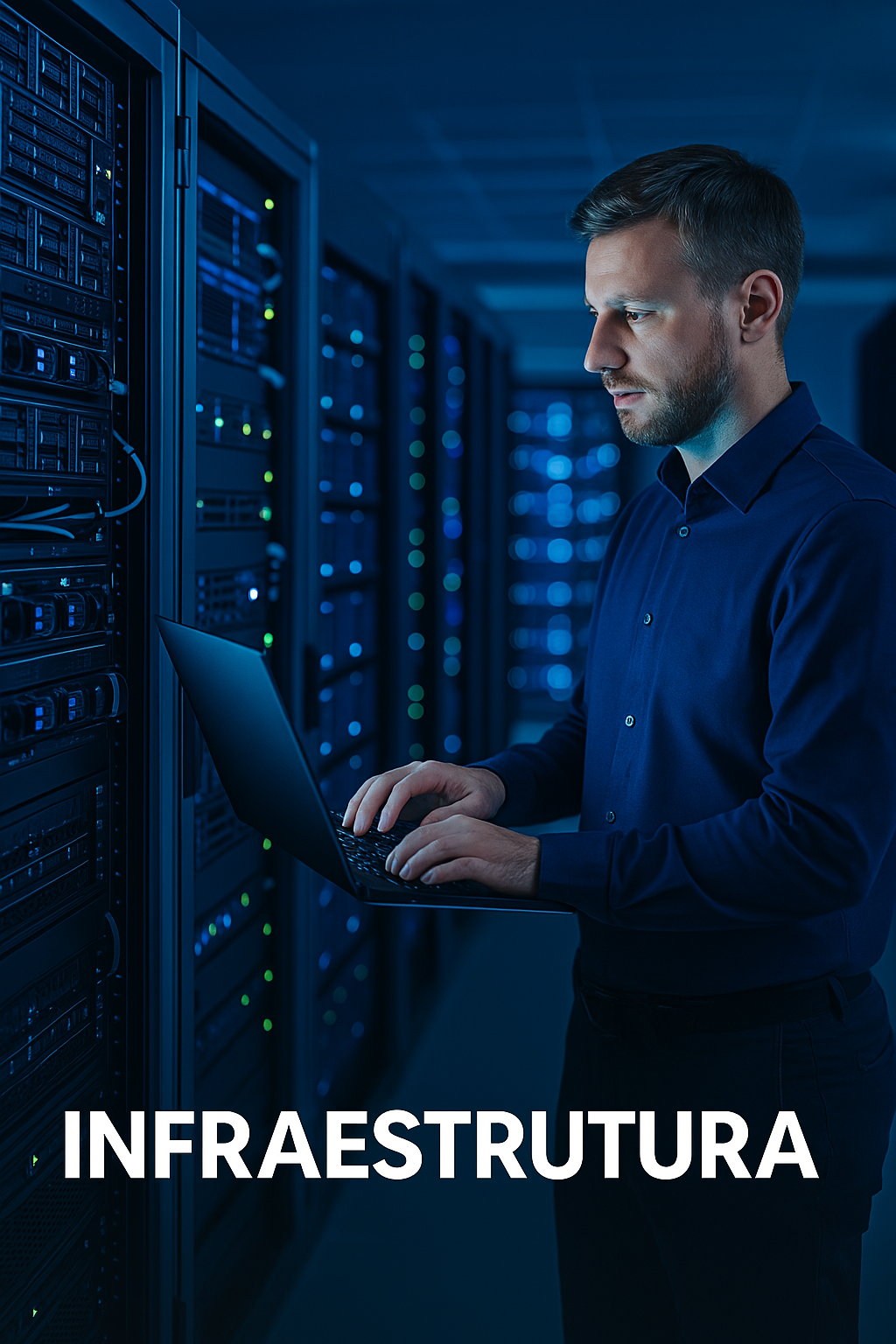Infraestrutura de servidores e rede corporativa