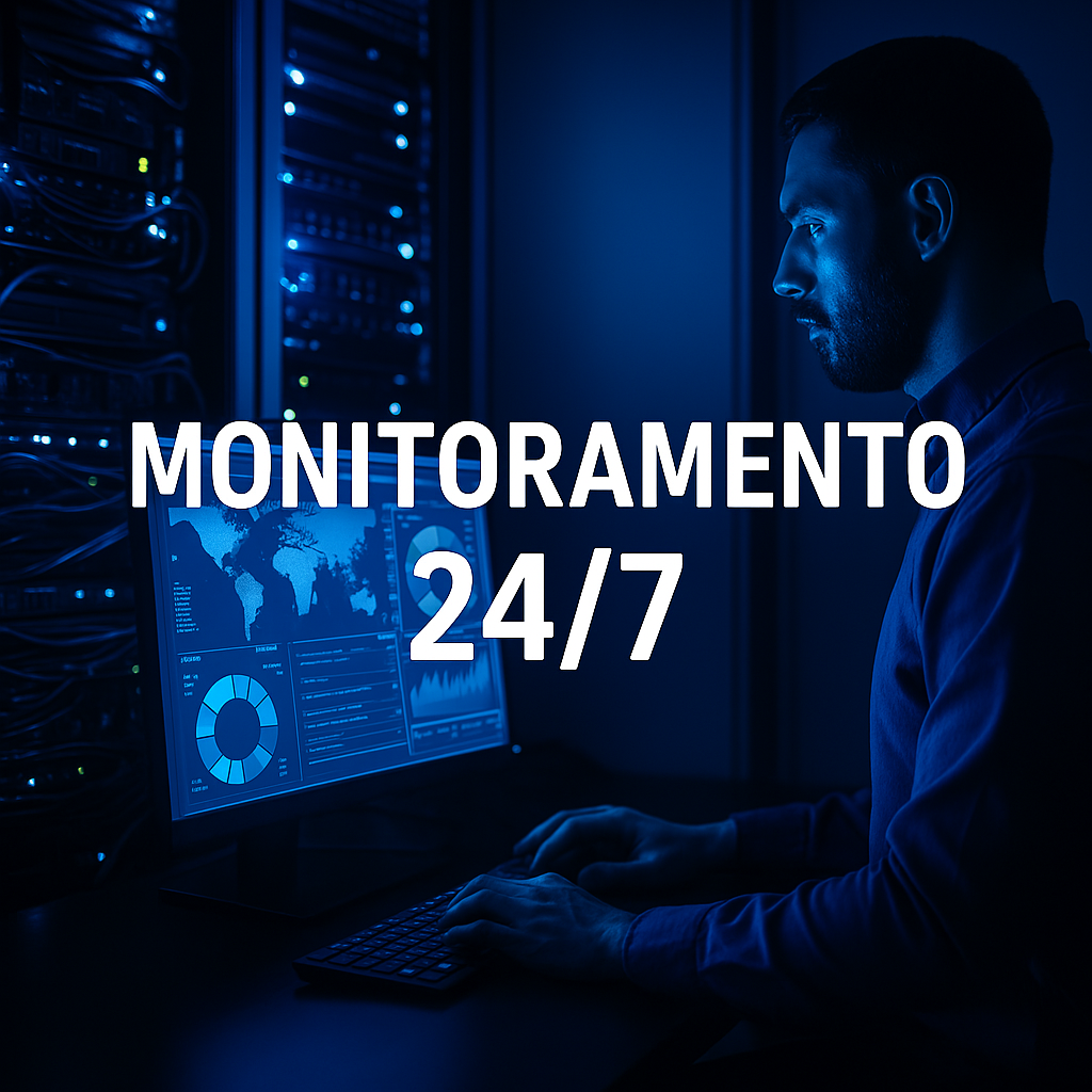 Imagem de monitoramento empresarial